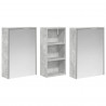 Zestaw Szafek Łazienkowych 3 pcs 116 x 16 x 62,5 cm