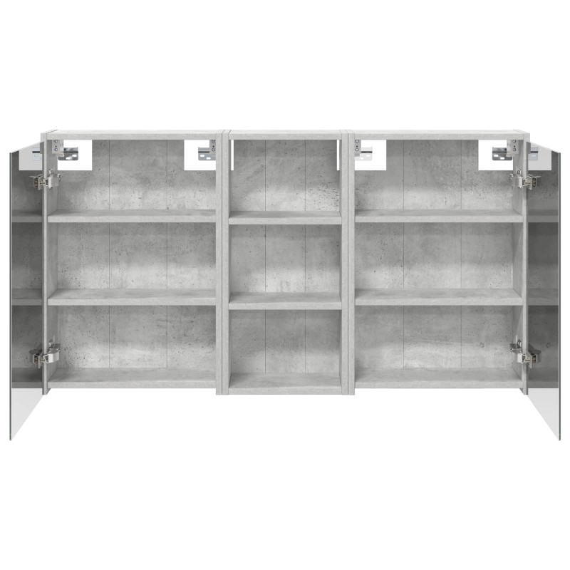 Zestaw Szafek Łazienkowych 3 pcs 116 x 16 x 62,5 cm