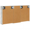 Zestaw Szafek Łazienkowych 3 pcs 116 x 16 x 62,5 cm