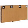 Zestaw Szafek Łazienkowych 3 pcs 116 x 16 x 62,5 cm