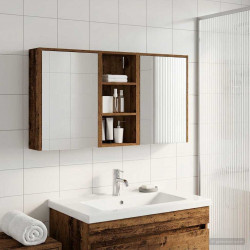 Zestaw Szafek Łazienkowych 3 pcs 116 x 16 x 62,5 cm