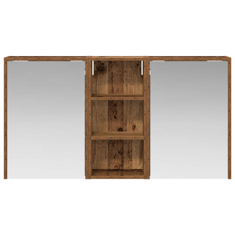 Zestaw Szafek Łazienkowych 3 pcs 116 x 16 x 62,5 cm