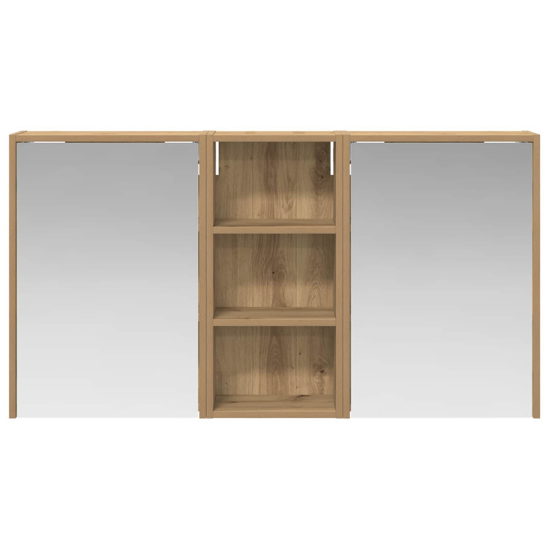 Zestaw Szafek Łazienkowych 3 pcs 116 x 16 x 62,5 cm