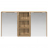 Zestaw Szafek Łazienkowych 3 pcs 116 x 16 x 62,5 cm