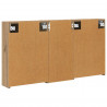 Zestaw Szafek Łazienkowych 3 pcs 116 x 16 x 62,5 cm