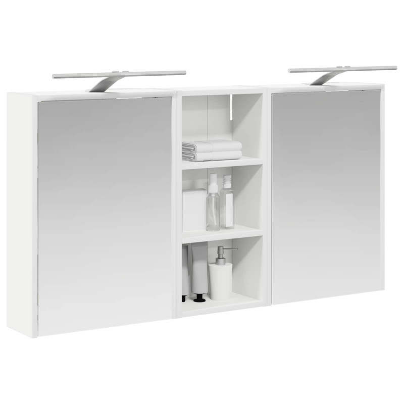 Zestaw Szafek Łazienkowych 3 pcs 116 x 16 x 62,5 cm
