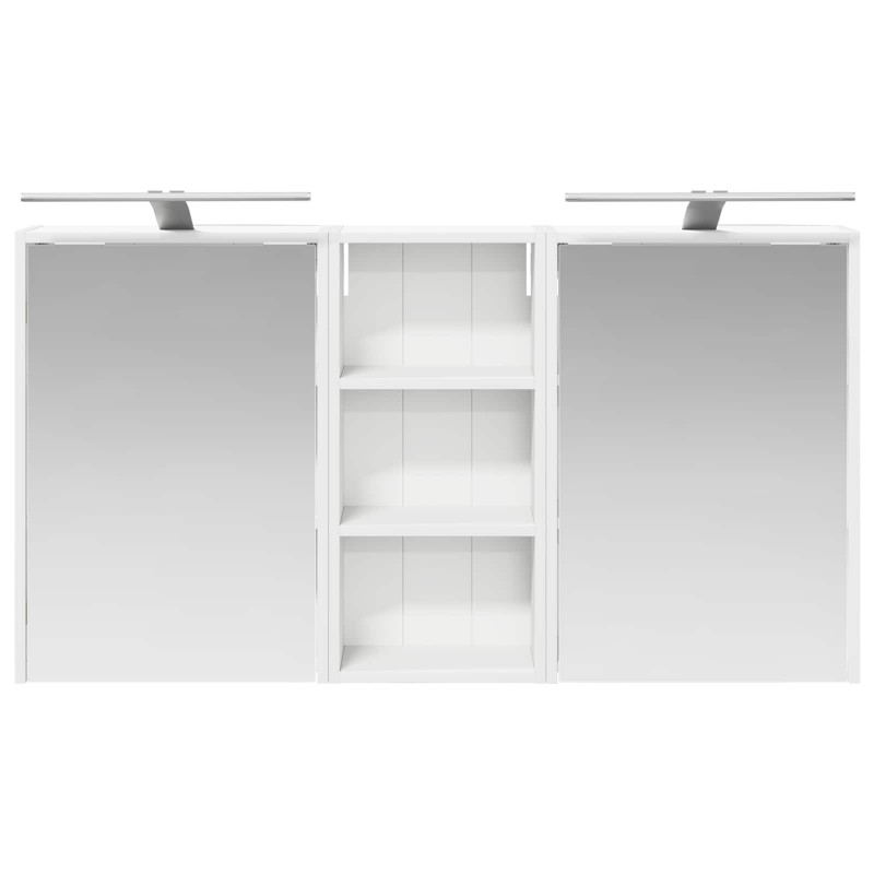 Zestaw Szafek Łazienkowych 3 pcs 116 x 16 x 62,5 cm