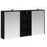 Zestaw Szafek Łazienkowych 3 pcs 116 x 16 x 62,5 cm