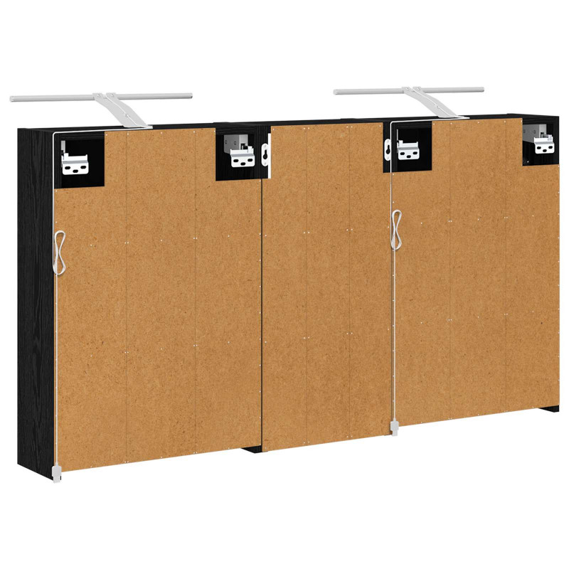 Zestaw Szafek Łazienkowych 3 pcs 116 x 16 x 62,5 cm