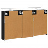 Zestaw Szafek Łazienkowych 3 pcs 116 x 16 x 62,5 cm