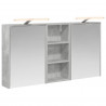 Zestaw Szafek Łazienkowych 3 pcs 116 x 16 x 62,5 cm