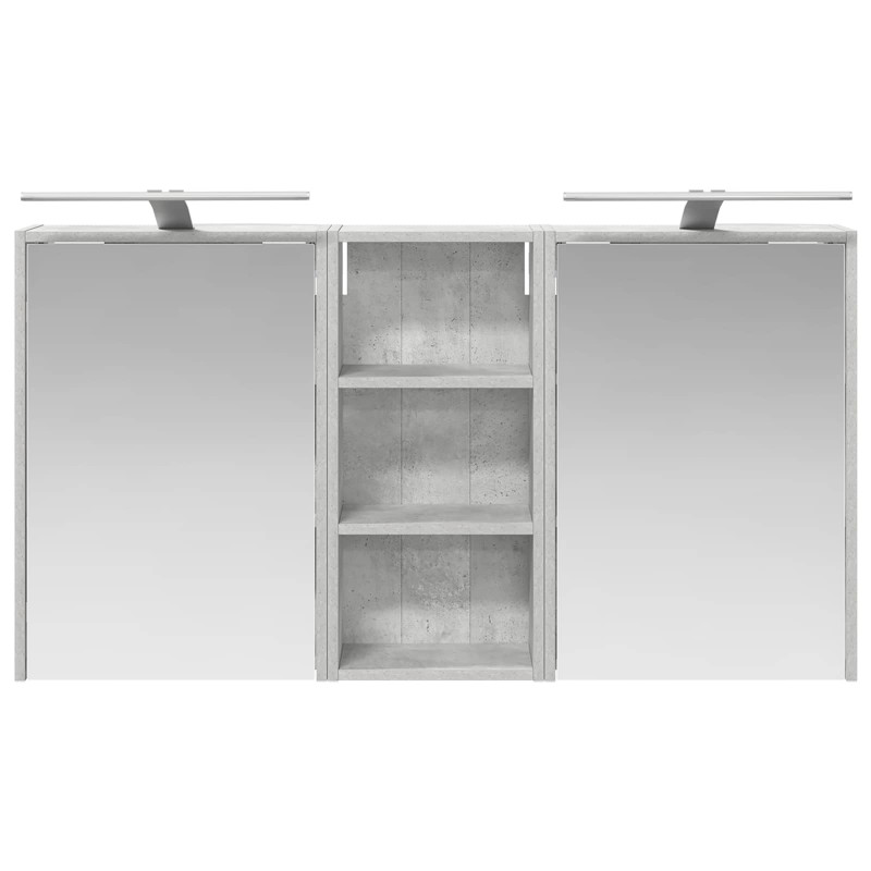 Zestaw Szafek Łazienkowych 3 pcs 116 x 16 x 62,5 cm