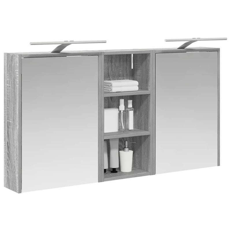 Zestaw Szafek Łazienkowych 3 pcs 116 x 16 x 62,5 cm
