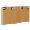 Zestaw Szafek Łazienkowych 3 pcs 116 x 16 x 62,5 cm