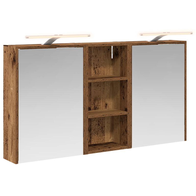 Zestaw Szafek Łazienkowych 3 pcs 116 x 16 x 62,5 cm