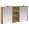 Zestaw Szafek Łazienkowych 3 pcs 116 x 16 x 62,5 cm
