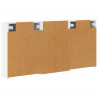 Zestaw Szafek Łazienkowych z półką 3 pcs 126 x 16 x 62.5 cm