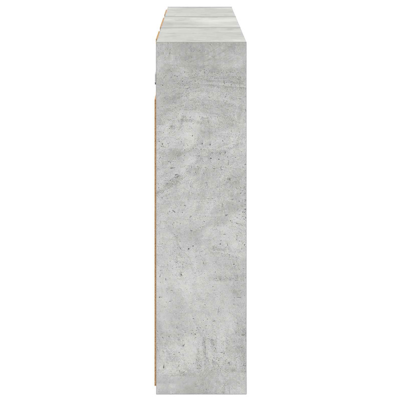 Zestaw Szafek Łazienkowych z półką 3 pcs 126 x 16 x 62.5 cm