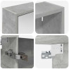 Zestaw Szafek Łazienkowych z półką 3 pcs 126 x 16 x 62.5 cm