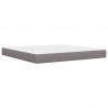 Rama łóżka z materacem Z zagłówkiem Poliester
