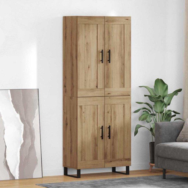 Highboard Dąb rzemieślniczy 69,5 x 34 x 180 cm