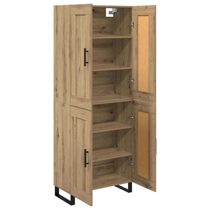 Highboard Dąb rzemieślniczy 69,5 x 34 x 180 cm