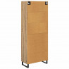 Highboard Dąb rzemieślniczy 69,5 x 34 x 180 cm