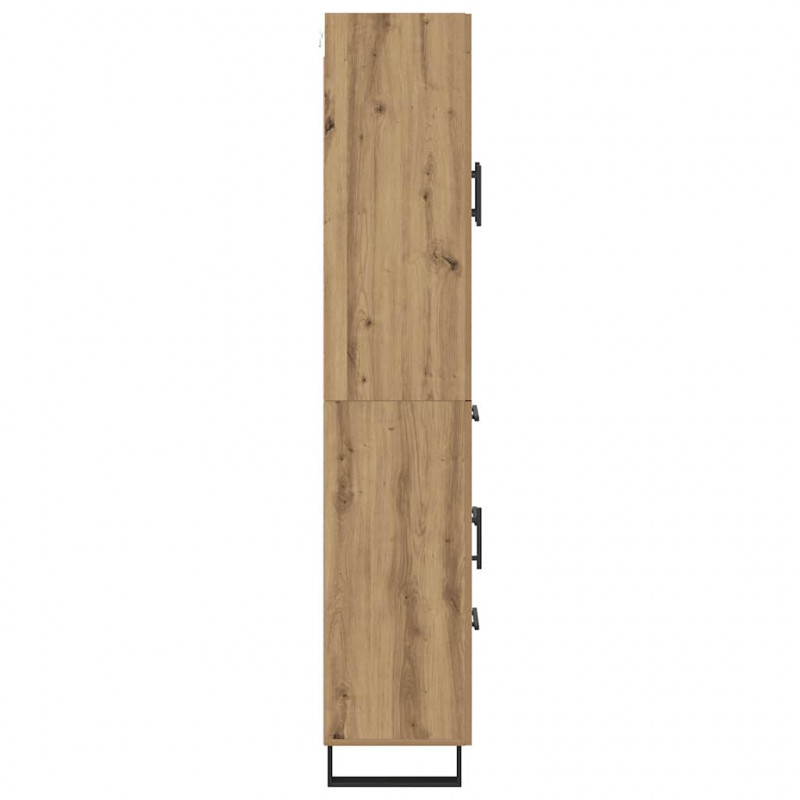 Highboard z szufladą Dąb rzemieślniczy 69,5 x 34 x 180 cm