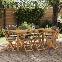 Krzesła Bistro na Zewnątrz 8 pcs ciemnoszary 40 x 53 x 80 cm