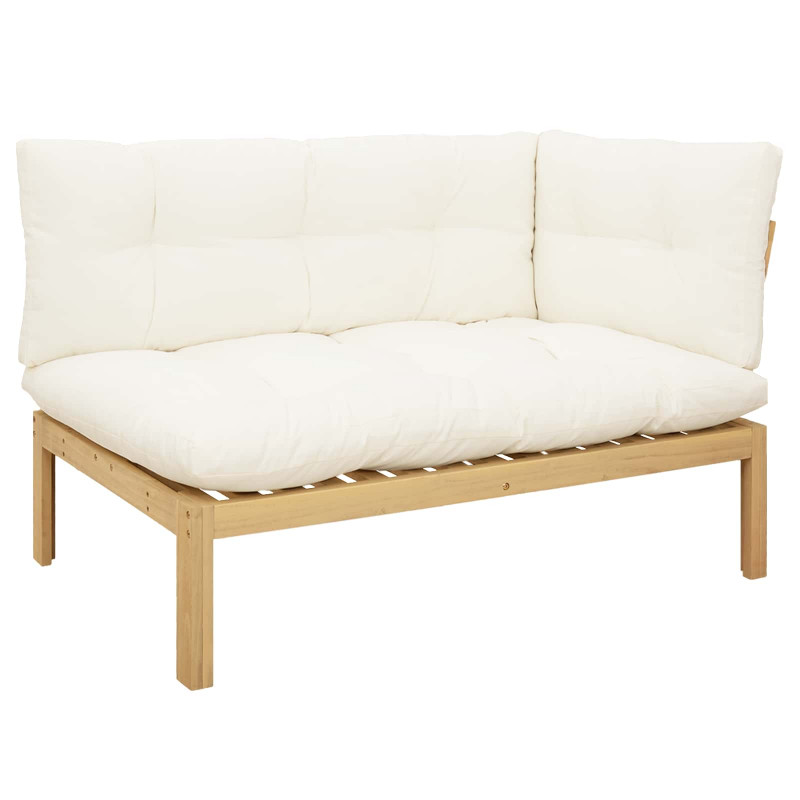5 Sztuka Jednostki sofy z palet ogrodowych Lite Drewno Akacji