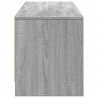 Szafka RTV z LED z LED z szufladą Szary Sonoma 165 x 34 x 40 cm