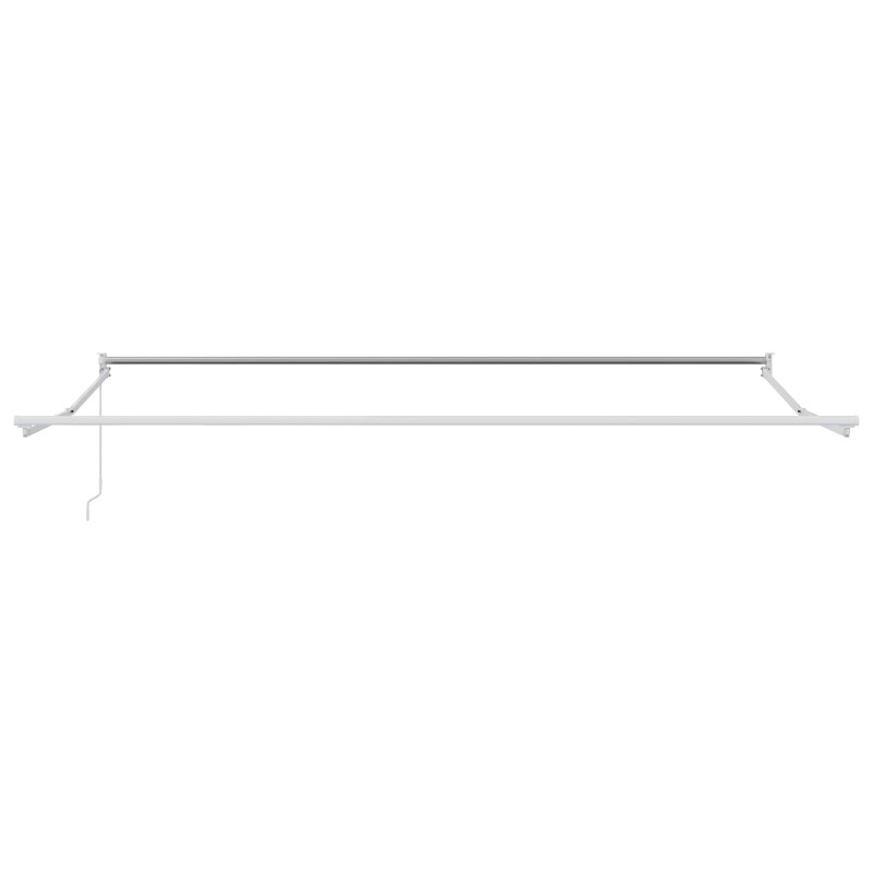 Markiza wysuwana Beżowy 4 x 2 m 100% Poliester i Aluminium