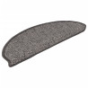 Samoprzylepne nakładki na schody 15 szt. 65x21x4 cm brązowy beż