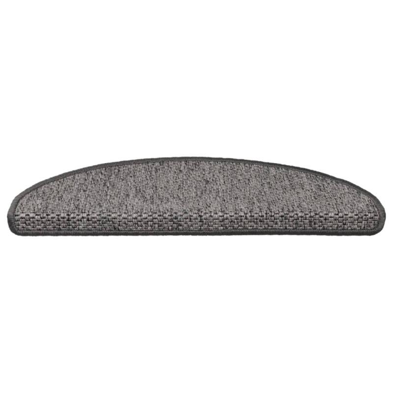Samoprzylepne nakładki na schody 15 szt. 65x21x4 cm brązowy beż