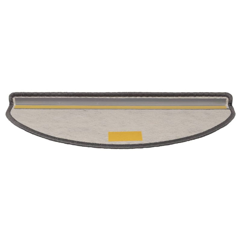Samoprzylepne nakładki na schody 15 szt. 65x21x4 cm brązowy beż