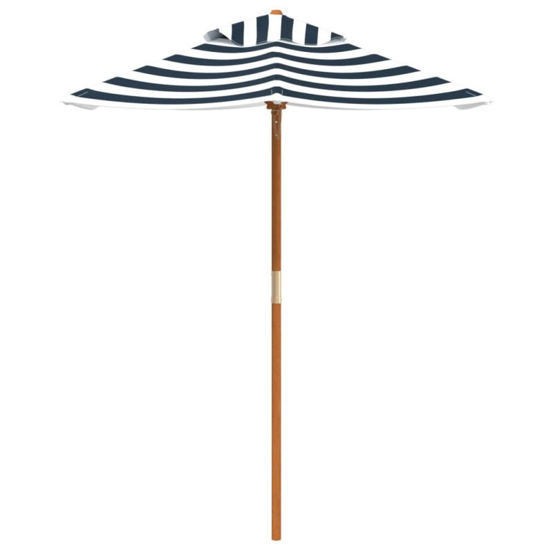 Parasol ogrodowy dla dzieci, na drewnianym słupku, Ø120x140 cm