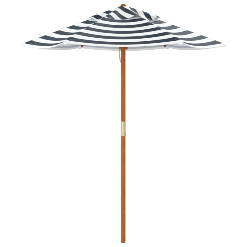 Parasol ogrodowy dla dzieci, na drewnianym słupku, Ø120x140 cm