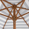 Parasol ogrodowy dla dzieci, na drewnianym słupku, Ø120x140 cm