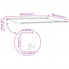 Ręczna markiza zwijana Antracyt 4,5 × 3 m