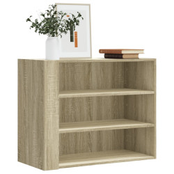 Szafka wisząca, dąb sonoma, 75x35x60, materiał drewnopochodny