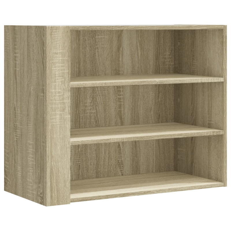 Szafka wisząca, dąb sonoma, 75x35x60, materiał drewnopochodny