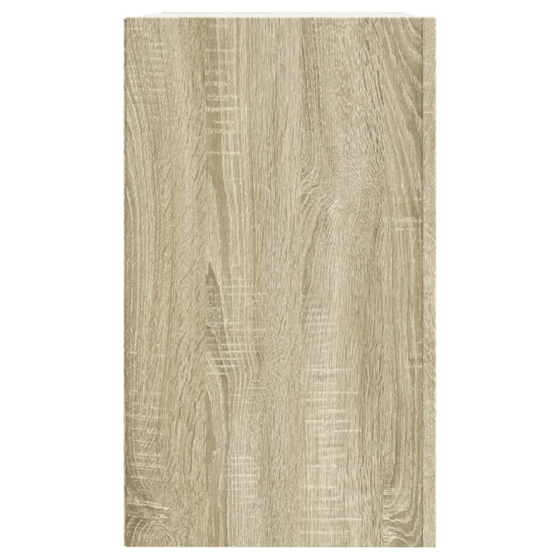 Szafka wisząca, dąb sonoma, 75x35x60, materiał drewnopochodny