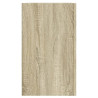 Szafka wisząca, dąb sonoma, 75x35x60, materiał drewnopochodny