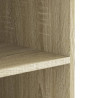 Szafka wisząca, dąb sonoma, 75x35x60, materiał drewnopochodny