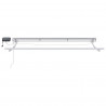 Ręczny ramowy zewnętrzny markizowy z LED 3 x 2 m