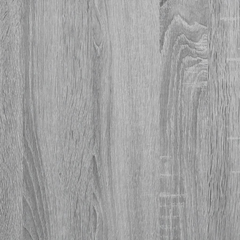 Regał, szary dąb sonoma, 50x31x137,5cm, materiał drewnopochodny