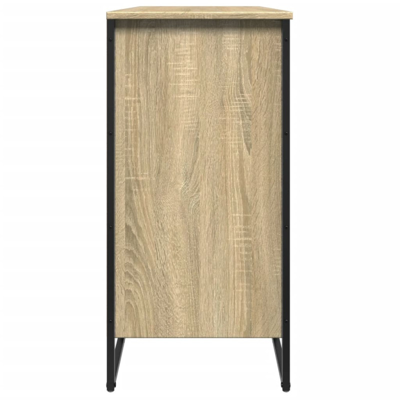 Szafka na buty, dąb sonoma, 80x38x78cm, materiał drewnopochodny
