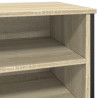 Szafka na buty, dąb sonoma, 80x38x78cm, materiał drewnopochodny