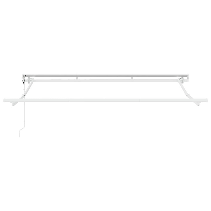 Elektryczna Rozkładana Markiza Żółty, Szary i Biały 3,5 x 2,5 m