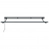 Elektryczna Rozkładana Markiza bordowy 2,5 x 2 m